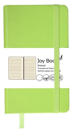 Блокнот Канц-Эксмо Joy Book. Ярко-салатовый А5, 96 листов (БДБЛ5962229) (фото modal 1)