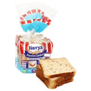 Harrys Хлеб American Sandwich 7 злаков сандвичный в нарезке 470 г (фото modal nav 1)