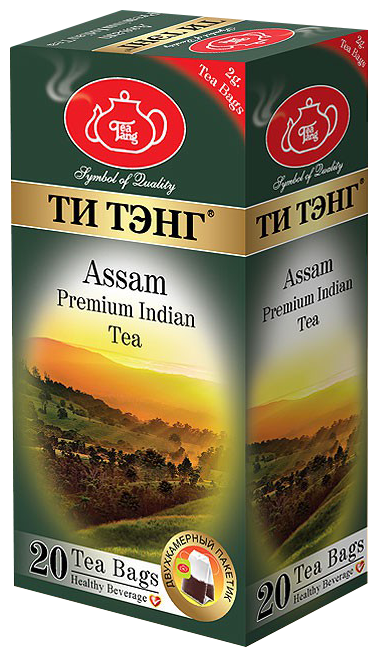 Чай черный Ти Тэнг Assam в пакетиках (фото modal 1)