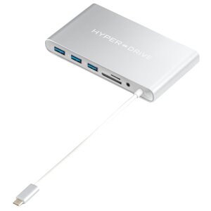 USB-концентратор HyperDrive Ultimate 11-in-1 USB-C Hub (GN30B), разъемов: 4 (фото modal nav 1)