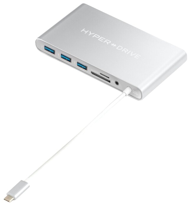 USB-концентратор HyperDrive Ultimate 11-in-1 USB-C Hub (GN30B), разъемов: 4 (фото modal 1)