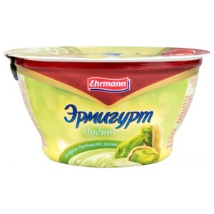 Пудинг Ehrmann Эрмигурт со вкусом Фисташковое пралине 3.4%, 140 г (фото modal nav 1)