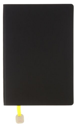 Ежедневник Listoff In Black недатированный, искусственная кожа, А5, 136 листов (фото modal 8)