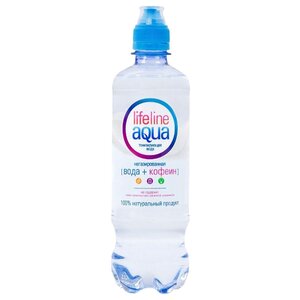Вода питьевая Lifeline Aqua с кофеином негазированная, пластик (фото modal nav 1)