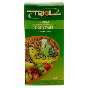 Triol корм Standard с фруктами для мелких и средних попугаев (фото modal nav 2)