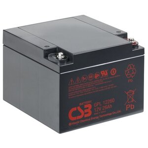 Аккумуляторная батарея CSB GPL 12260 26 А·ч (фото modal nav 1)