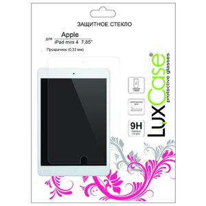Защитное стекло LuxCase для Apple iPad mini 4 суперпрозрачное (фото modal nav 1)