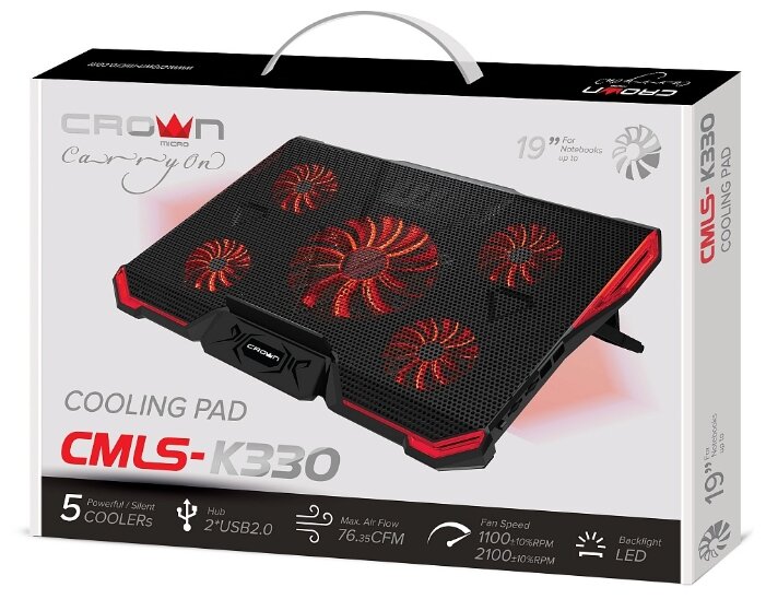 Подставка для ноутбука CROWN MICRO CMLS-K330 (фото modal 6)