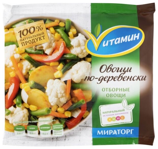 Vитамин Овощи по-деревенски 400 г (фото modal 1)