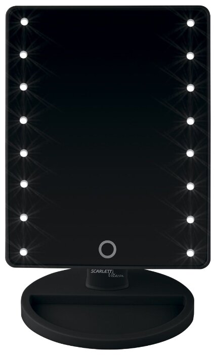 Зеркало косметическое настольное Scarlett SC-MM308L05 с подсветкой (фото modal 2)