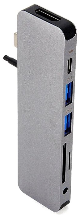 USB-концентратор HyperDrive Solo GN21D, разъемов: 7 (фото modal 6)