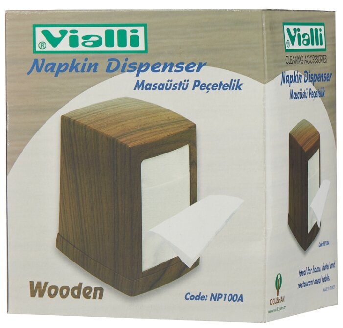 Диспенсер для салфеток Vialli Design (турецкий стандарт) 10,5x15 x13,5 см (фото modal 3)