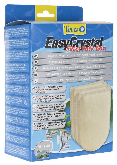 Tetra картриджи EasyCrystal Filter Pack 600 (фото modal 3)