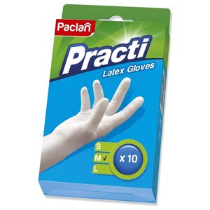 Перчатки Paclan Practi латексные (фото modal nav 4)