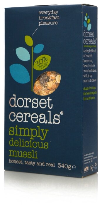 Мюсли dorset cereals Simply delicious (традиционные королевские), коробка (фото modal 2)