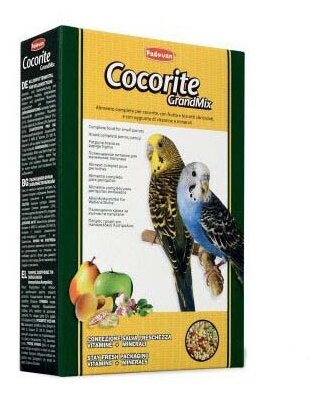 Padovan корм Grandmix Сocorite для волнистых попугаев (фото modal 1)