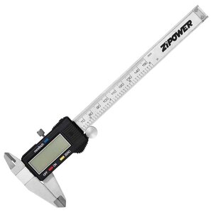 Цифровой штангенциркуль ZiPOWER PM4265 150 мм, 0.02 мм (фото modal nav 1)