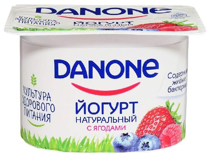 Йогурт Danone Лесные ягоды 2.9%, 110 г (фото modal 2)