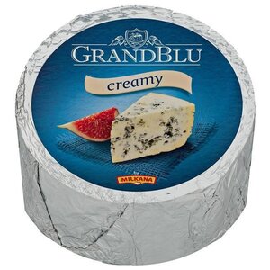 Сыр Milkana GrandBlu сливочный дорблю с голубой плесенью 56% (фото modal nav 2)
