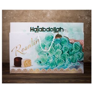 Набор конфет Hajabdollah Rosalin из пашмалы с молочным вкусом в белой глазури и вкусом ванили, кофе и имбиря в шоколадной глазури 300 г (фото modal nav 2)