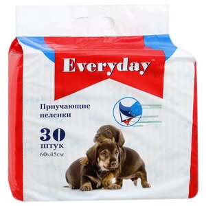 Пеленки для щенков впитывающие Everyday Гелевые 60х45 см (фото modal nav 2)