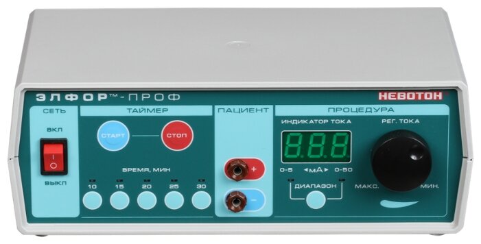 НЕВОТОН аппарат для гальванизации и электрофореза Элфор-Проф (фото modal 1)