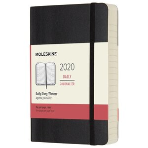Ежедневник Moleskine Classic Soft Pocket датированный на 2020 год, 200 листов (фото modal nav 1)