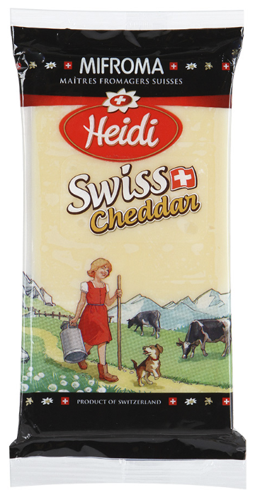 Сыр Heidi чеддер полутвердый 50% (фото modal 1)