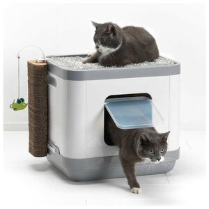 Туалет-домик для кошек Moderna Catconcept 47.5х39.5х43 см (фото modal nav 2)