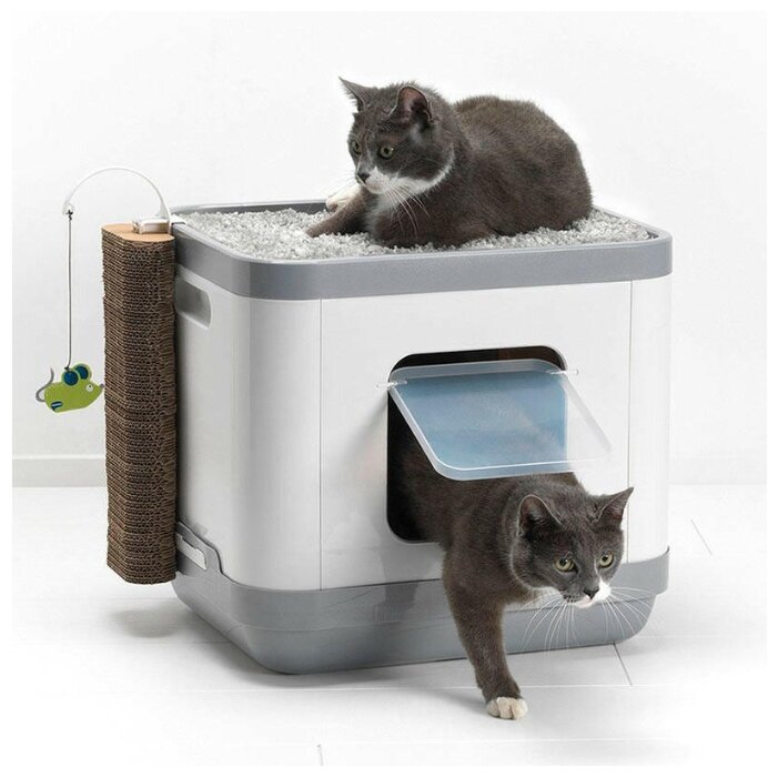 Туалет-домик для кошек Moderna Catconcept 47.5х39.5х43 см (фото modal 2)