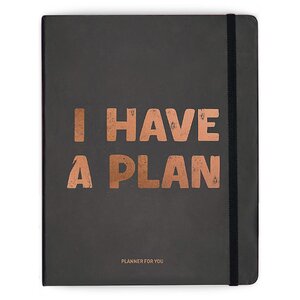 Ежедневник Sammy ICON I Have a Plan недатированный, 128 листов (фото modal nav 1)