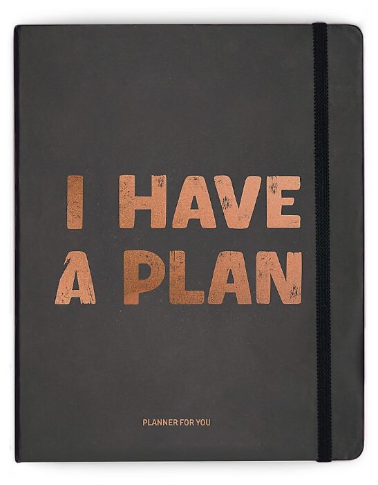 Ежедневник Sammy ICON I Have a Plan недатированный, 128 листов (фото modal 1)