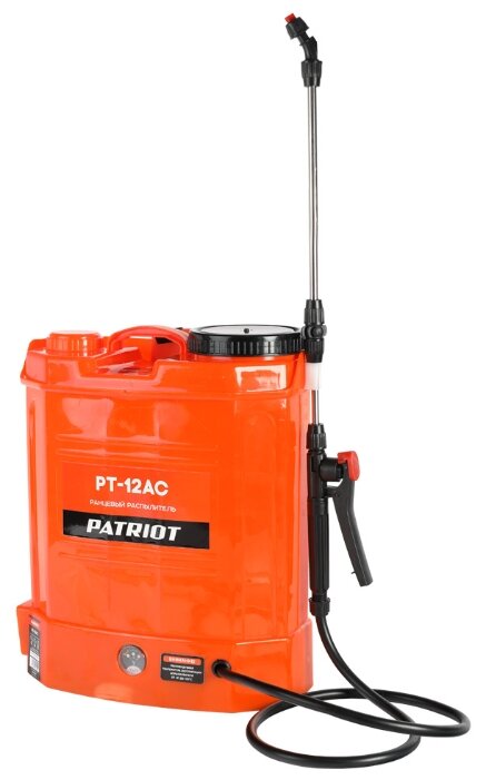 Аккумуляторный опрыскиватель PATRIOT PT-12AC (фото modal 1)