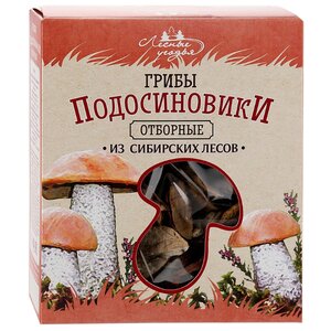 Лесные Угодья Подосиновики резаные сушеные, коробка картонная (Россия) (фото modal nav 1)