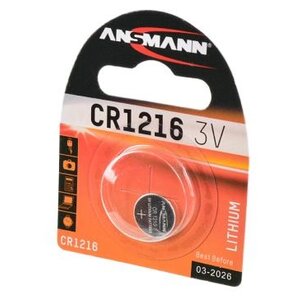 Батарейка ANSMANN CR1216 (фото modal nav 1)