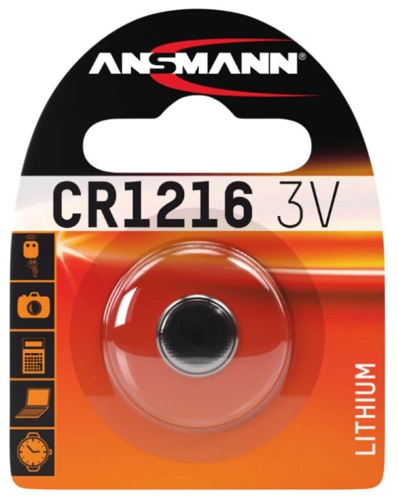 Батарейка ANSMANN CR1216 (фото modal 2)