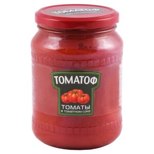 Томаты в томатном соке Томатоф стеклянная банка 720 мл (фото modal nav 1)