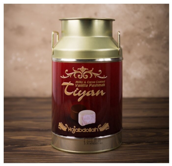 Набор конфет Hajabdollah Tiyan из пашмалы с молочным вкусом в белой глазури и вкусом ванили в шоколадной глазури 300 г (фото modal 2)