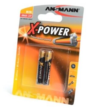 Батарейка ANSMANN X-POWER AAAA (фото modal 1)