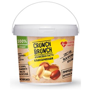 Crunch Brunch Арахисовая паста Классическая (фото modal nav 1)