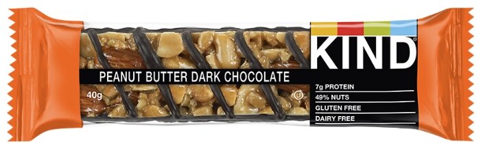 Ореховый батончик KIND Peanut Butter Dark Chocolate, 12 шт (фото modal 4)