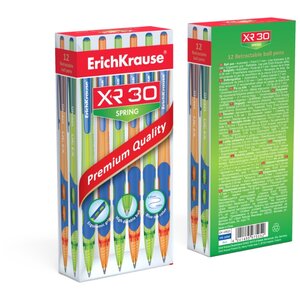ErichKrause набор шариковых ручек XR-30 Spring 12 шт., 0.7 мм (43622) (фото modal nav 4)