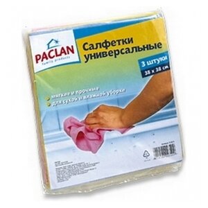 Салфетка для уборки Paclan Practi Universal 3 шт (фото modal nav 1)