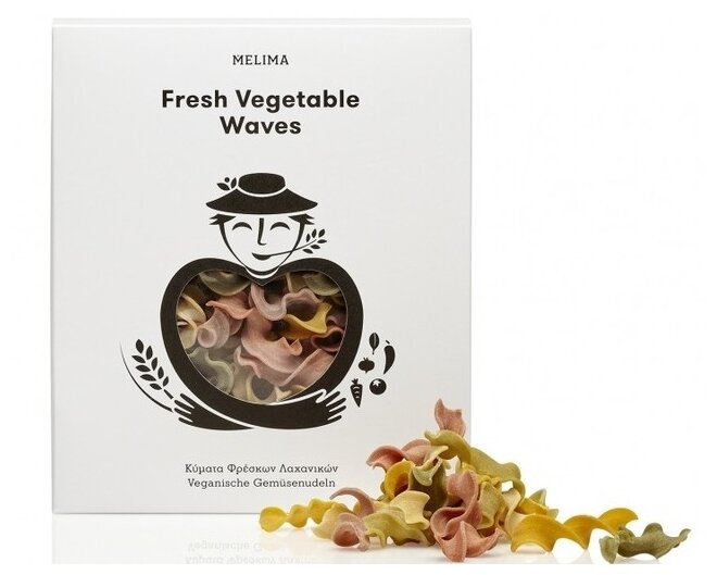 Melima Макароны Waves Fresh Vegetable, 500 г (фото modal 1)
