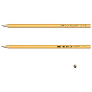 ErichKrause Набор чернографитных шестигранных карандашей Amber 100 4 шт (45475) (фото modal nav 3)