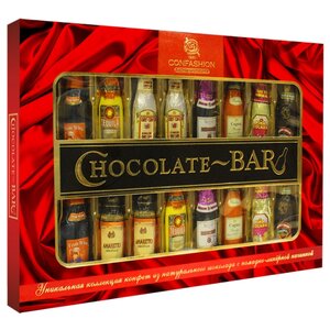 Набор конфет Confashion Chocolate-Bar Ассорти, горький шоколад, 240г (фото modal nav 1)