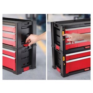 Ящик-тележка KETER 5 drawers tool chest set (17199301) 37 х 59 x 59 см (фото modal nav 4)