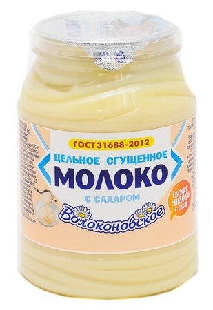 Сгущенное молоко Волоконовское цельное с сахаром 8.5%, 380 г (фото modal 1)