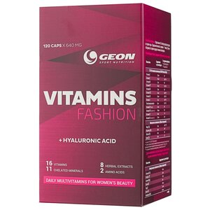 Минерально-витаминный комплекс G.E.O.N. Fashion Vitamins (120 капсул) (фото modal nav 1)