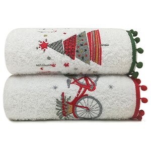 Arya Набор полотенец Рождество с вышивкой Sone (фото modal nav 1)
